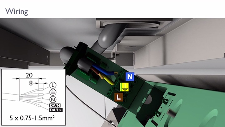 Snapshot of one of the CoreLine installation videos
