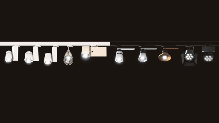 Panel of Philips customized lighting options