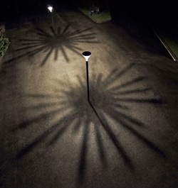 Different ground effects are creating from Metronomis  LED luminaire