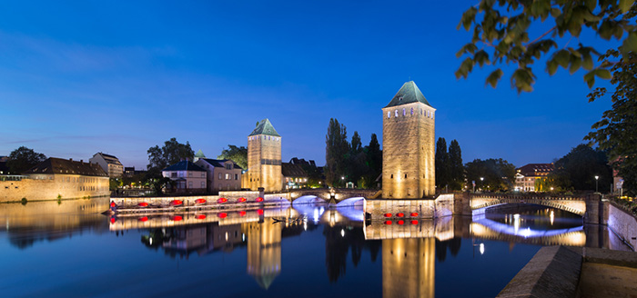 Illuminating the Grand Ile at Strasbourg by Citeos with Philips lighting products