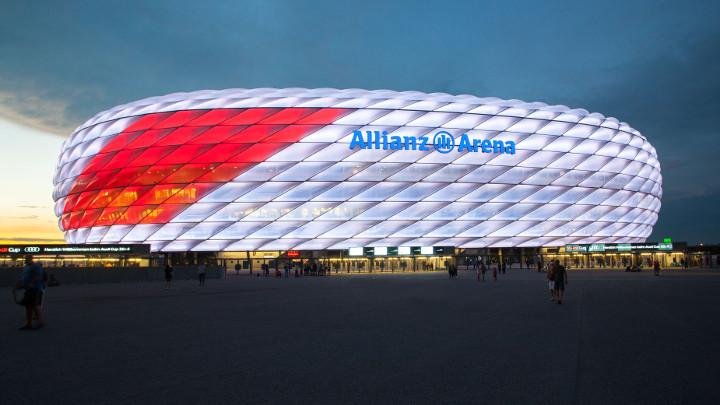 Philips LED Sonderbeleuchtung Allianz Arena zum Audi Cup - Sports lighting