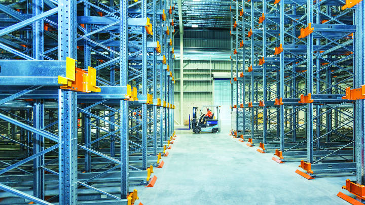 Warehouse and storage area lighting solutions by Philips NZ