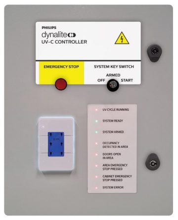 Philips Dynalite UV-C control system for surface disinfection