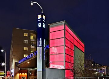 new market train station footer